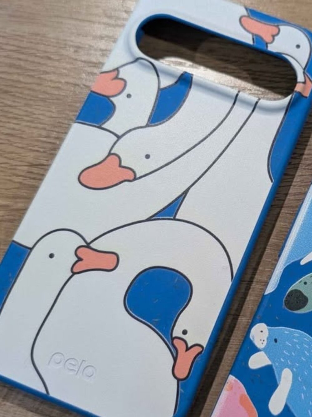 Blue Silly Goose Case - Pela - Google Pixel 9 / Pixel 9 Pro